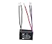 NEW TECH Ceiling Fan Capacitor 4.5uf+6uf+6uf 5WIRE