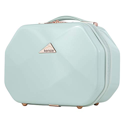 kensie 3d gemstone tsa lock spinner hardside luggage and tote
