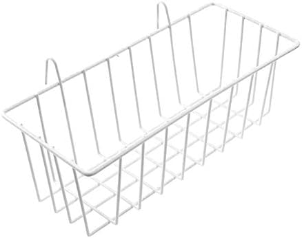 Demiawakinguk Metal Wire Storage Basket Wall Hanging Kitchen Bathroom Baskets Bin Organiser Storage Tray Shelf Rack Home Wall Decor White Buy Online At Best Price In Uae Amazon Ae