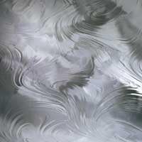 Spectrum Irid Clear Baroque Stained Glass Sheet - 8" X 12" (.67sf)