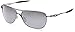 Oakley Men's Oo4060 Crosshair Aviator Sunglasses, Lead/Black Iridium Polarized, 61 millimeters