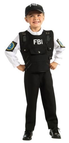 Young Heroes FBI Agent Costume