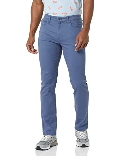 Amazon Essentials Men's 5-Pocket Stretch Twill Casual Pants, Indigo, 38W x 30L