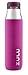 ZULU Studio Glass Water Bottle with Silicone Sleeve, Pink, 28oz