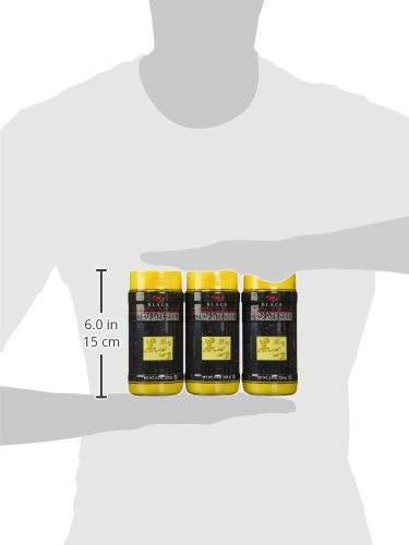 JFC, SEEDS SESAME BLACK ROASTED, 8 OUNCE