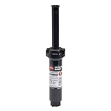Toro 53813 4-Inch Pop-Up Fixed-Spray with Nozzle Sprinkler, 180-Degree, 15-Feet