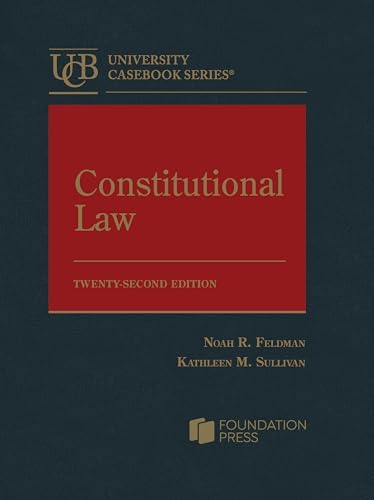 Amazon.com: Constitutional Law: Text, Cases and Materials