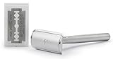 Safety Razor + 10 Feather Blades Combo by Bombay Shaving Company