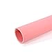 Elviros 16x30in [40x75cm] Seamless PVC Backdrop Background Paper for Photo Video Photography Studio - Light Pink