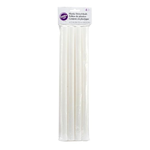Plastic Dowel Rods 4/Pkg12.5" Pricepulse