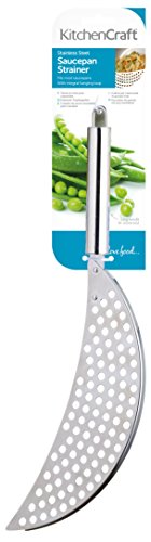 Stainless Steel Crescent Shaped Pan Drainer