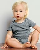 Bella Infant 5.8 oz. Baby Rib Short-Sleeve One-Piece