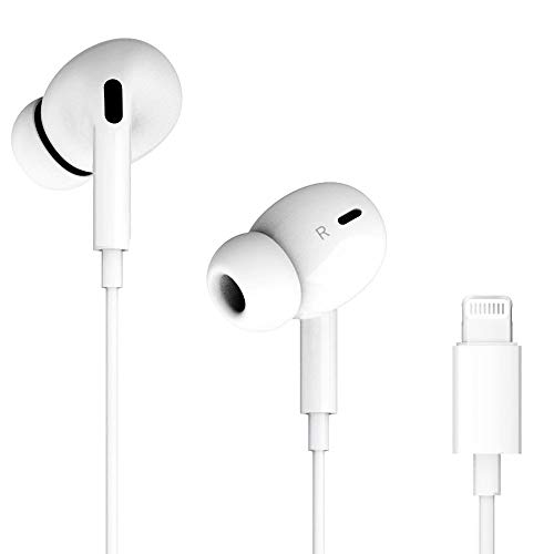 YUNGCHI Lightning Headphones Earphones inEar Earbuds MFi Certified