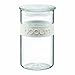 Bodum Presso 34-Ounce Glass Storage Jar, White