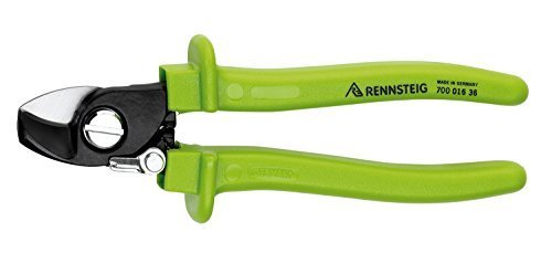 Rennsteig 700 016 36 Cable Shears with Plastic Grips, Multi-Colour, 15-Inch