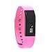 007plus T5 Smart Bracelet Bluetooth Fitness Tracker (Pink)