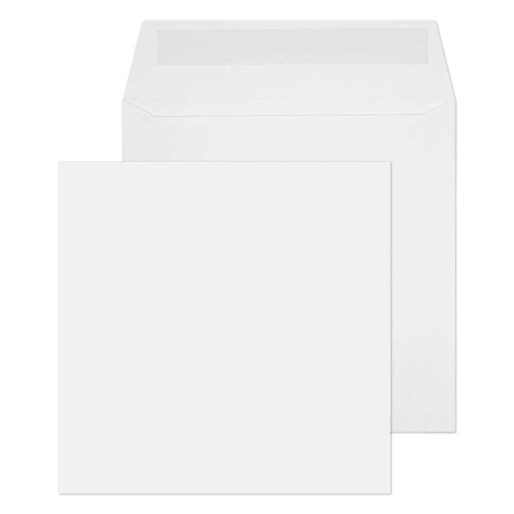 Blake Purely Everyday 140 x 140 mm 100 gsm Square Wallet Gummed Envelopes (0140SQ) White - Pack of 500