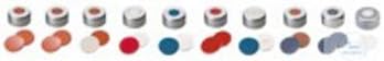 Neochrom 1310/Aluminium Crimp ND11 Heavy Duty Natural Rubber Red/TEF Agilent (Pack of 100)