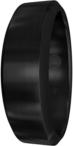8MM Titanium Ring - Wedding Band &amp; Promise Ring for Men and Women - Comfort Fit - Hypoallergenic
