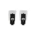 Grolish 2Pcs Car Door Logo Projector Light Symbol Welcome Lamp Kit for Tesla