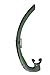 Mares Dual Snorkel for Spearfishing and Freediving, Green