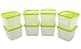 Arrow Home Products 1.5 Pint Freezer Food Storage Containers with Lids, 8 Pack - USA Made Reusable Freezer Containers for Food Storage - Prep, Store, Freeze -BPA Free, Dishwasher Safe, 3 Cups, 8 Pack
