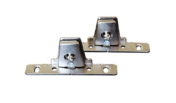 Kitchen Drawer Front Fixing Brackets One Pair Genuine Parts As