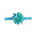 12PCS Baby Headbands Flower Hairbands 3.5Inch Hair Bows with Rhinestones Hair Accessories for Baby Girls Toddlers Infant Newborns