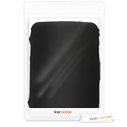 kwmobile-Travel-Luggage-Suitcase-Cover-Protective-Cover-Spandex-Suitcase-Protector-for-Carry-On-Luggage-Black