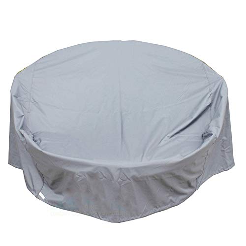 JIANFEI Garden Rattan Furniture Cover Waterproof Anti-Sun Table Chair, 11 Sizes 3 Colors Customizable (Color : Blue, Size : 100x100x70cm)