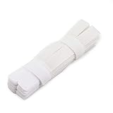 PASOW 50pcs Cable Ties Reusable Fastening Wire Organizer Cord Rope Holder 7 Inch (White)