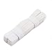 PASOW 50pcs Cable Ties Reusable Fastening Wire Organizer Cord Rope Holder 7 Inch (White) primary