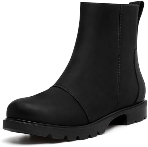 Amazon.com | CAMSSOO Women's Fashion Short Gogo Ankle Boots Suede