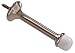 Hardware Essentials by Hillman 852929 Rigid Door Stop Silver Nickel