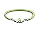 Fundraising For A Cause Lymphoma Awareness Lime Green Ribbon Stretch Bracelet in a Bag (1 Bracelet -Retail)