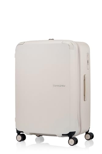[サムソナイト] スーツケース キャリーケース ゼンポッド ZENPOD スピナー69 Mサイズ 4-6泊 中型 ブレーキ付き ラゲッジカバー付き 20:80構造 ワイドハンドル TSAロック 85L 69cm 4.7kg アイボリー