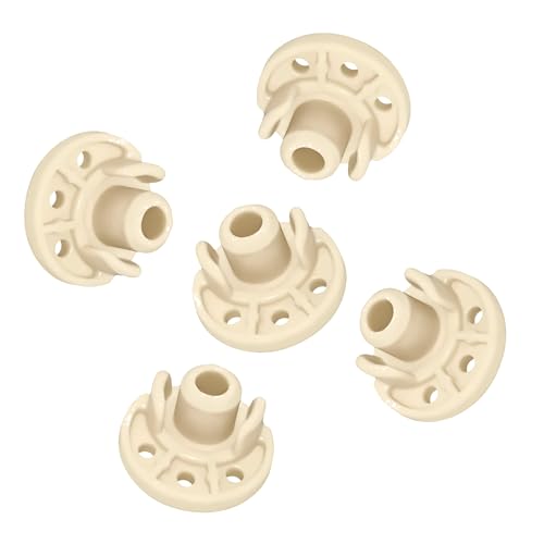 PartsBroz WP9709707 9709707 Rubber Foot Pads (5-Pack) - Compatible With Whirlpool KitchenAid Stand Mixer Blender - Replaces AP6013808 115792 1376946 PS11747035