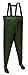 Allen Company Brule River Bootfoot Chest Waders with Cleated Soles, Multi, 9 (11869)