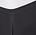 Bed Maker’s Never Lift Your Mattress Wrap Around Bed Skirt, Classic Style, Low Maintenance Wrinkle Resistant Fabric, Traditional 14 Inch Drop Length, King, Black