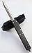 TacKnives OTF Double Action Safety Knife Out-The-Front MTU11G (Black)