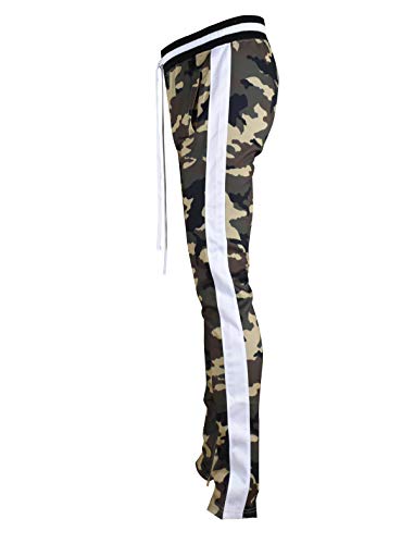 image for SCREENSHOTBRAND-P41902 Mens Hip Hop Premium Slim Fit Track Pants - Ath