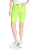adidas Golf Women's Essentials Bermuda Shorts- 6 - Sun Lime