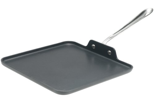 All-Clad 3021 Hard Anodized Aluminum Scratch Resistant Nonstick Anti-Warp Base Square Griddle Specialty Cookware, 11… 2 All-Clad 3021 Hard Anodized Aluminum Scratch Resistant Nonstick Anti-Warp Base Square Griddle Specialty Cookware, 11… - Image 3