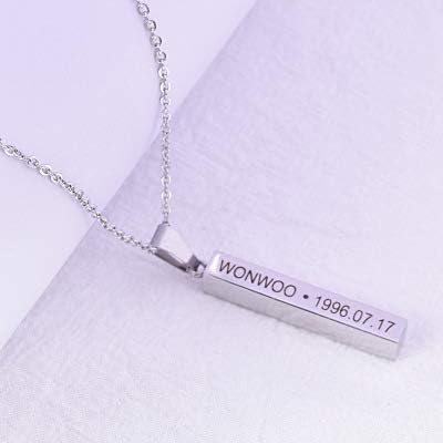 Amazon Co Jp Seventeen セブンティーン ネックレス メンバー 記念日 アクセサリー ペンダント セブチ Carat Wonwoo ジュエリー