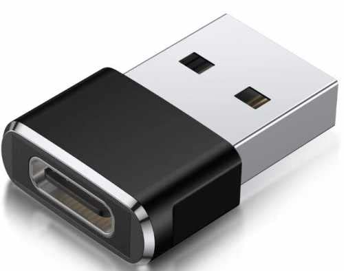 Plantronics Compatible Spare Adapter USB-C to USB-A - New