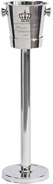 Artisanti Hotel De Paris Metal Wine Cooler on Stand