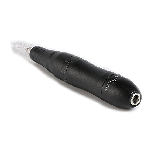 Solong Tattoo Hybrid Tattoo Pen Permanent Makeup Pen Rotary Tattoo Machine used for EN20 small Needle Cartridges Black EM201-1
