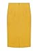 Choies OL Women Work Wear Plain Color High Waist Long Slim Pencil Midi Skirt