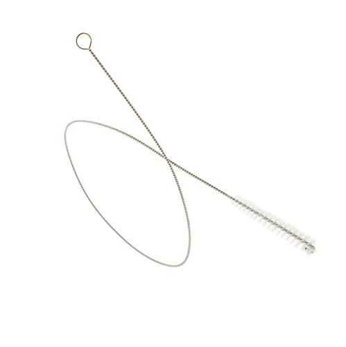 Nylon Bristle Tip 1/2in by 36in Long Flexible Scrub Brush Cleaner Tool - Cleaning Keg and Fermenter Line Tube Hose