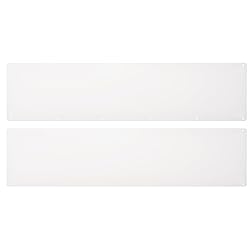 uxcell 2pcs Door Kick Plate, 8 x 34 Inches Aluminum